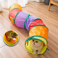 tunnel-pour-chat-arc-en-ciel
