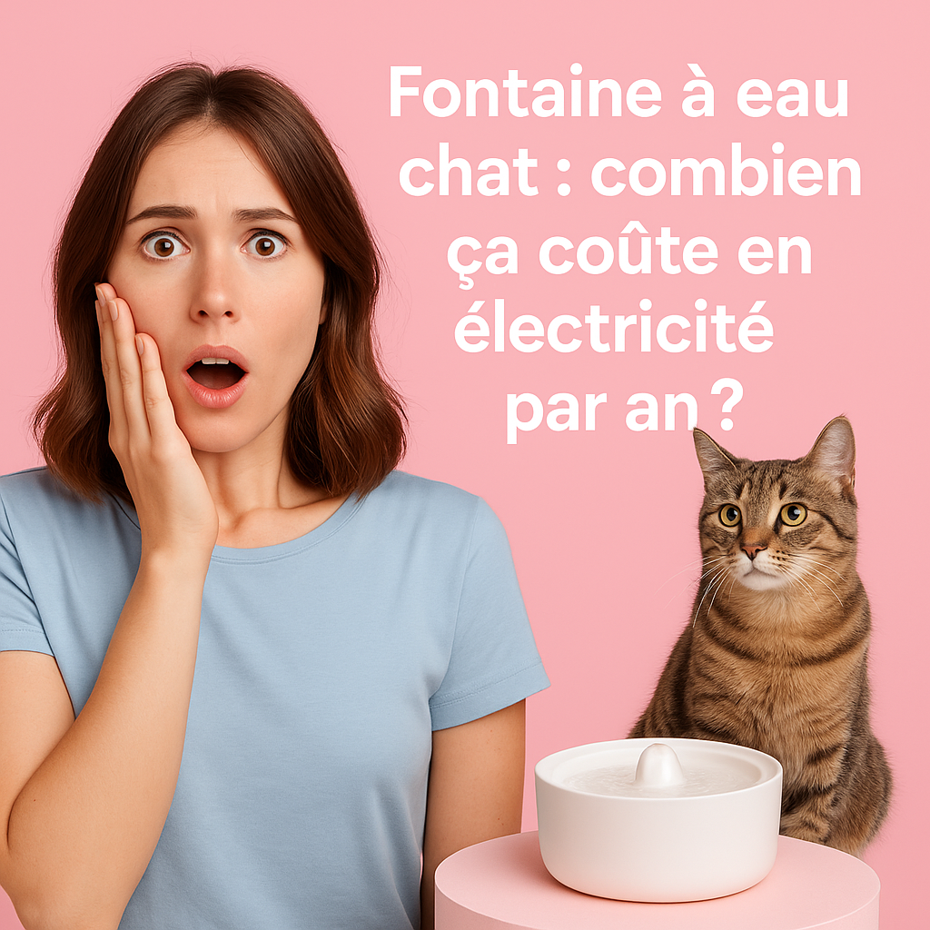 Comment réduire la consommation électrique d’une fontaine a eau chat ?