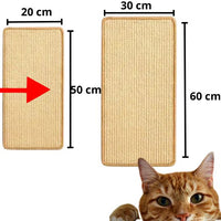 TAPIS GRIFFOIR CHAT - EN SISAL