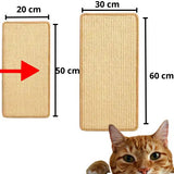 TAPIS GRIFFOIR CHAT - EN SISAL