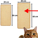 TAPIS GRIFFOIR CHAT - EN SISAL