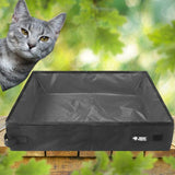 bac-a-litiere-chat-pliable-noir
