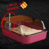 BAC À LITIÈRE CHAT | SEMI-FERMÉ