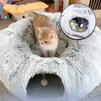 coussin-chat-avec-tunnel-pliable