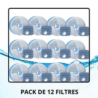 filtre-pour-fontaine-à-eau-chat-pack-de-douze