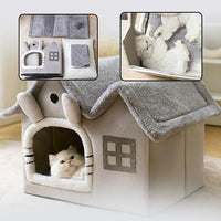 maisonnette-pour-chat-pliable