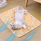 tapis-rafraichissant-chat-avec-motifs-orange