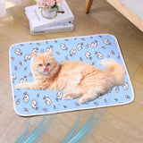 tapis-rafraichissant-chat-avec-motifs