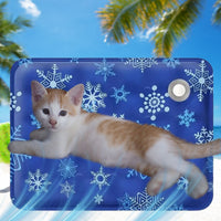 tapis-rafraichissant-chat-carre-bleu-fonce