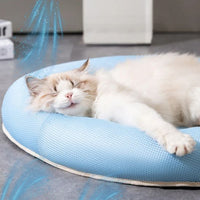 tapis-rafraichissant-chat-rond-rafraichissant